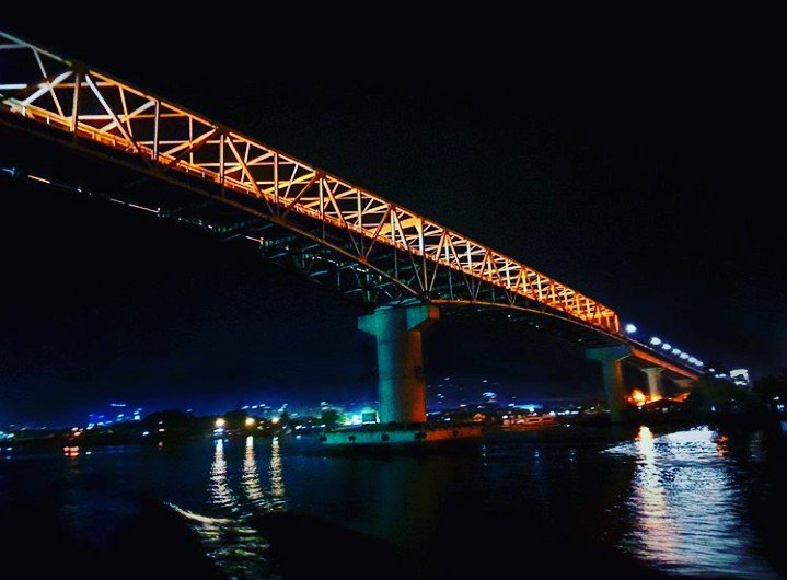 Under the bridge