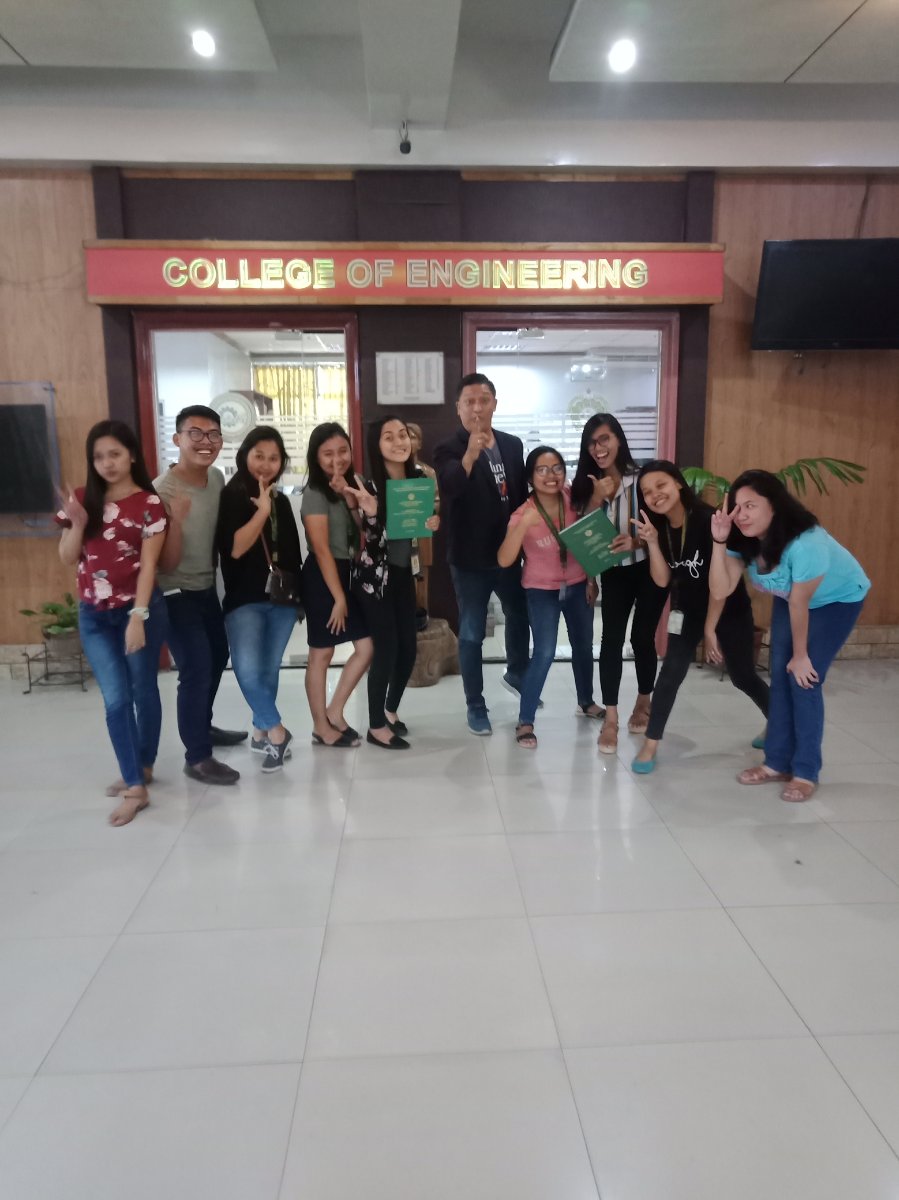 With the Eng`g Dean