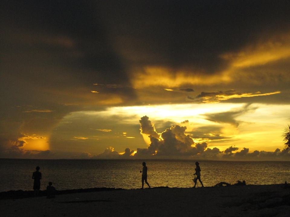 sunsets, silhouette, golden sky