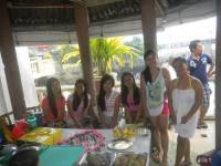 Dinner time happy eating with my fam loves