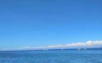 Ocean blue blue sky natures beauty port view