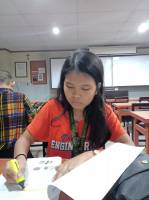 Cause shes busy with her phone tho