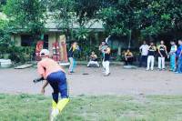 baseball game, practice, sports