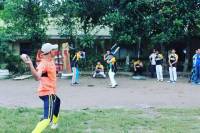 Baseball game, sports