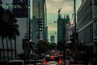 busy city streets 