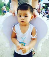 An angel sent from above