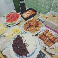 Happy eating, celebration
