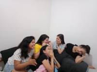 Candid shot, haha