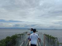 Olango island, with workmates