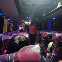 Riding ceres bus
