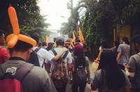 Intramurals, procession