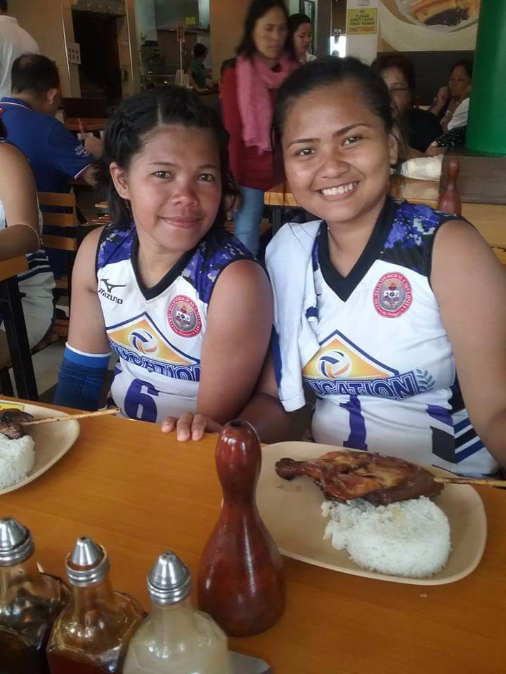 Lunch after the game