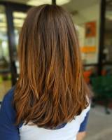 Hair, brown, long