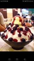 Food, caf, ice cream, blueberry, flavor, cold, chilled