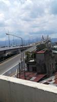 Heavy, traffic, bridge, lanes, cars