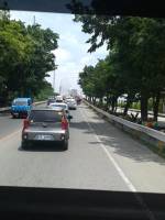 Traffic jam, cars, lane