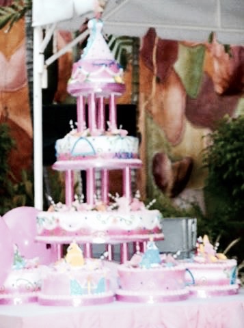 Pink Castle #disney #princess #cake