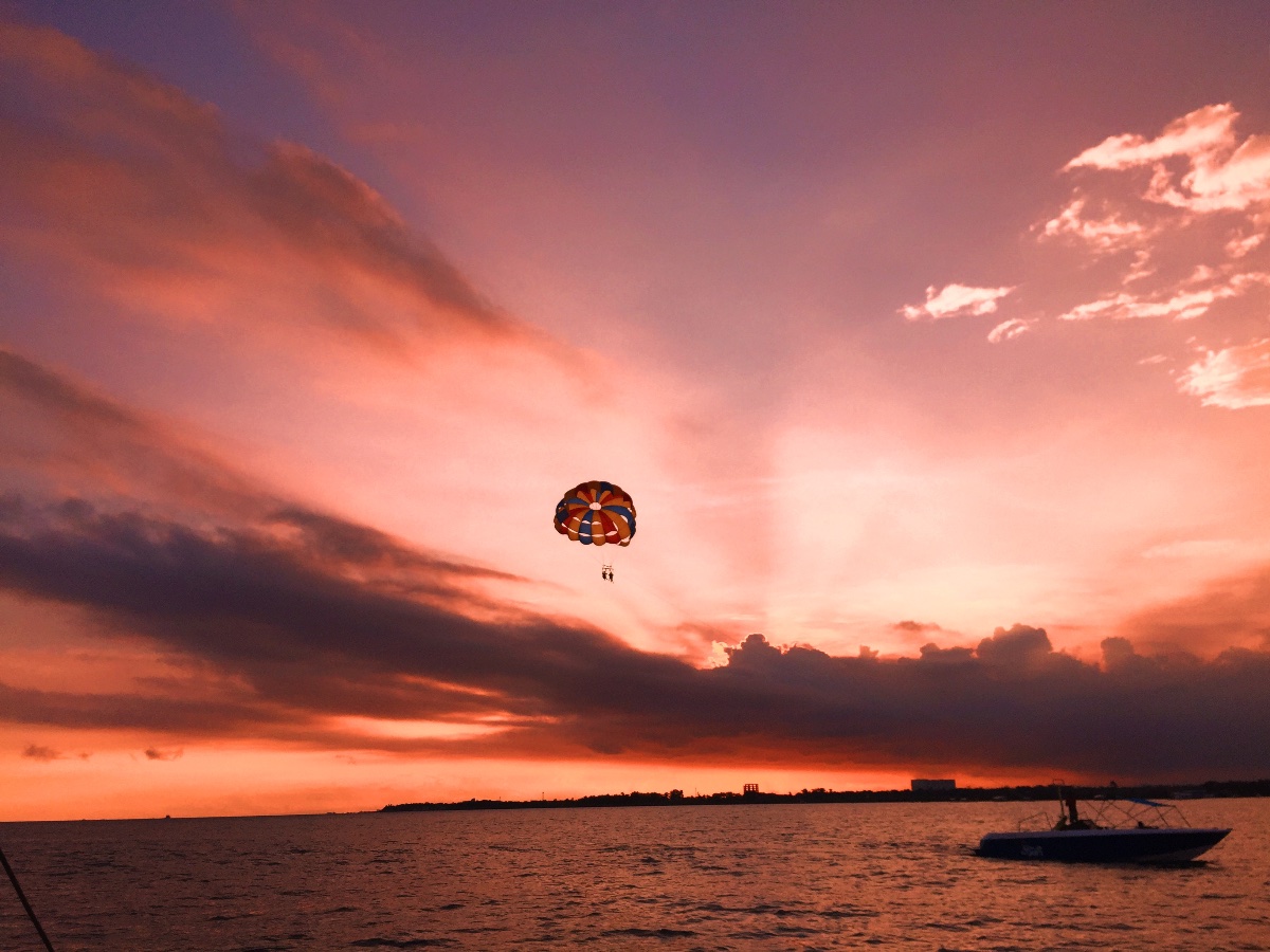 Beautiful, sailing, sky