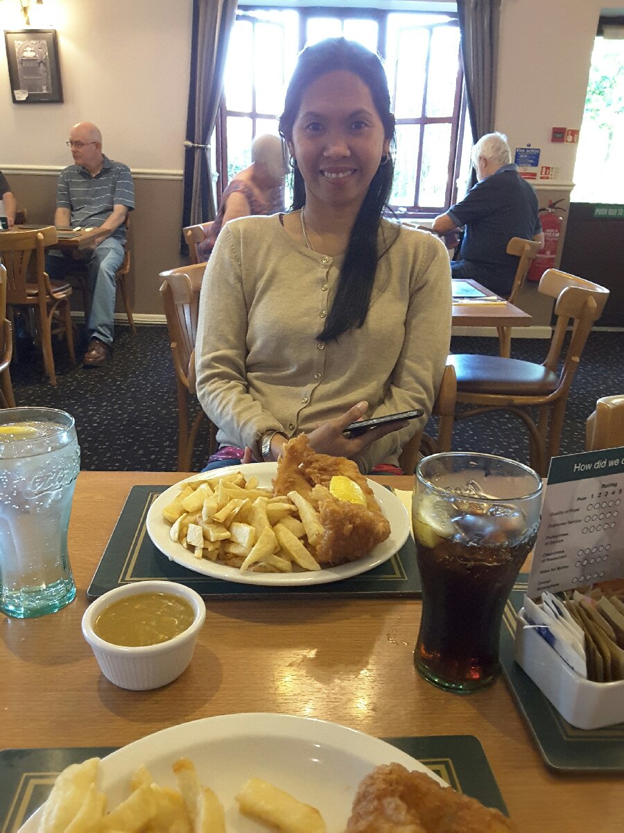 Fish and chips without the kiddoes Elite fish and chip shop, Lincoln, UK