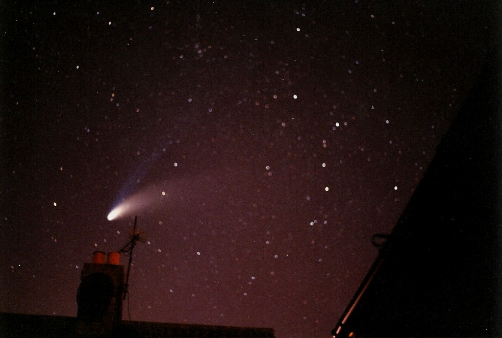 Halleys comet, 1986