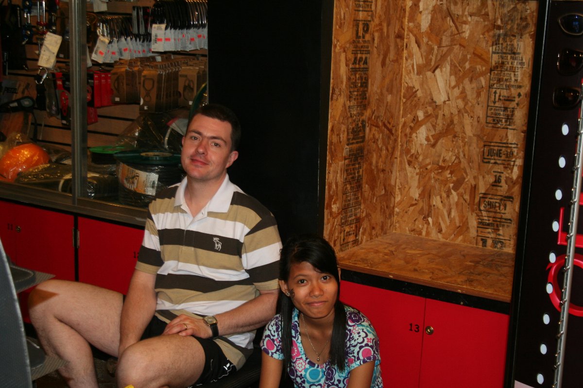 Me and Grace, Sinulog 2011, Arcade