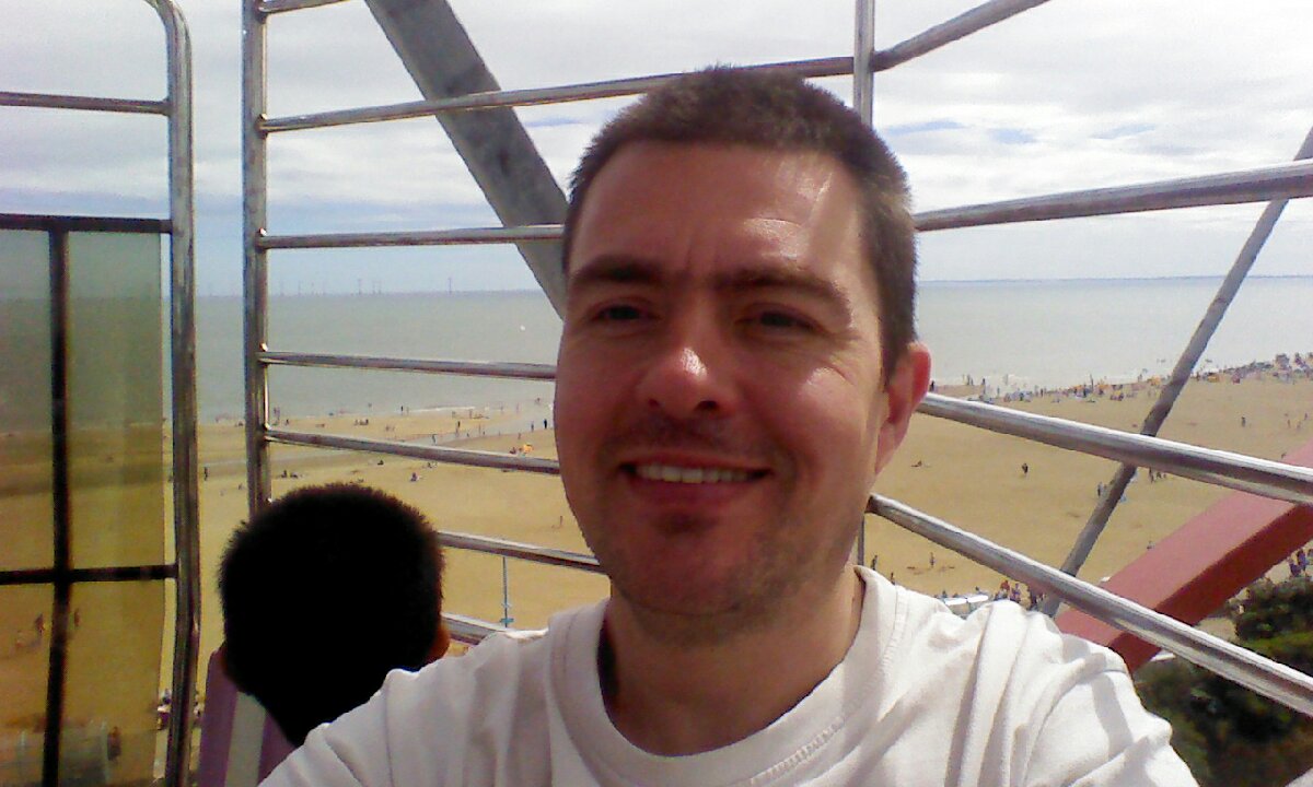 Skegness, pleasure beach, beautiful day