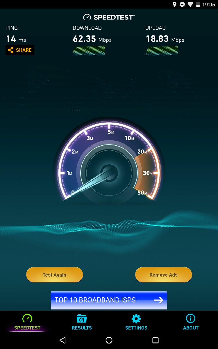 bt infinity rocks