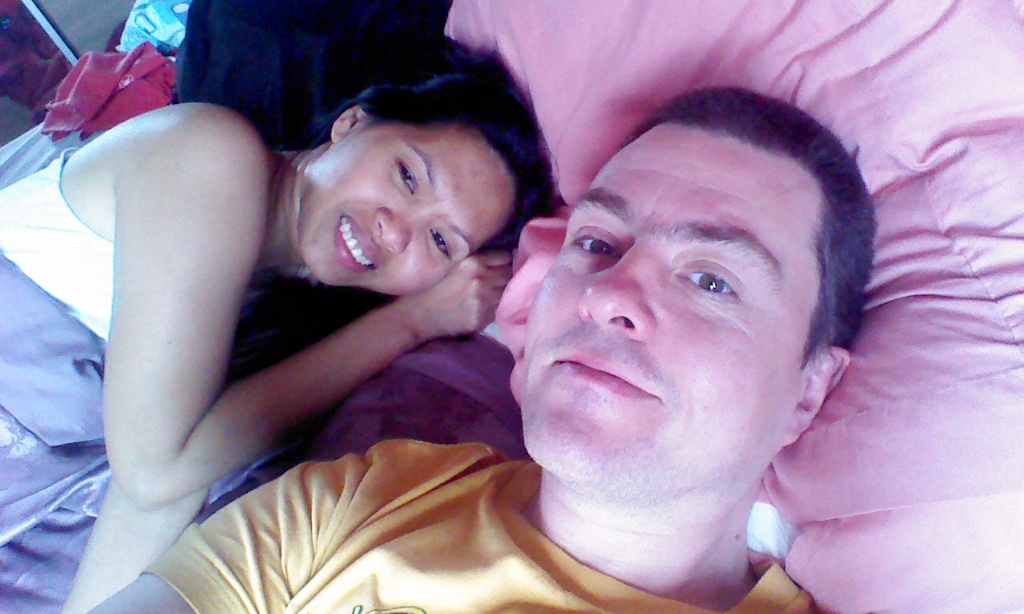 lazy day in bed