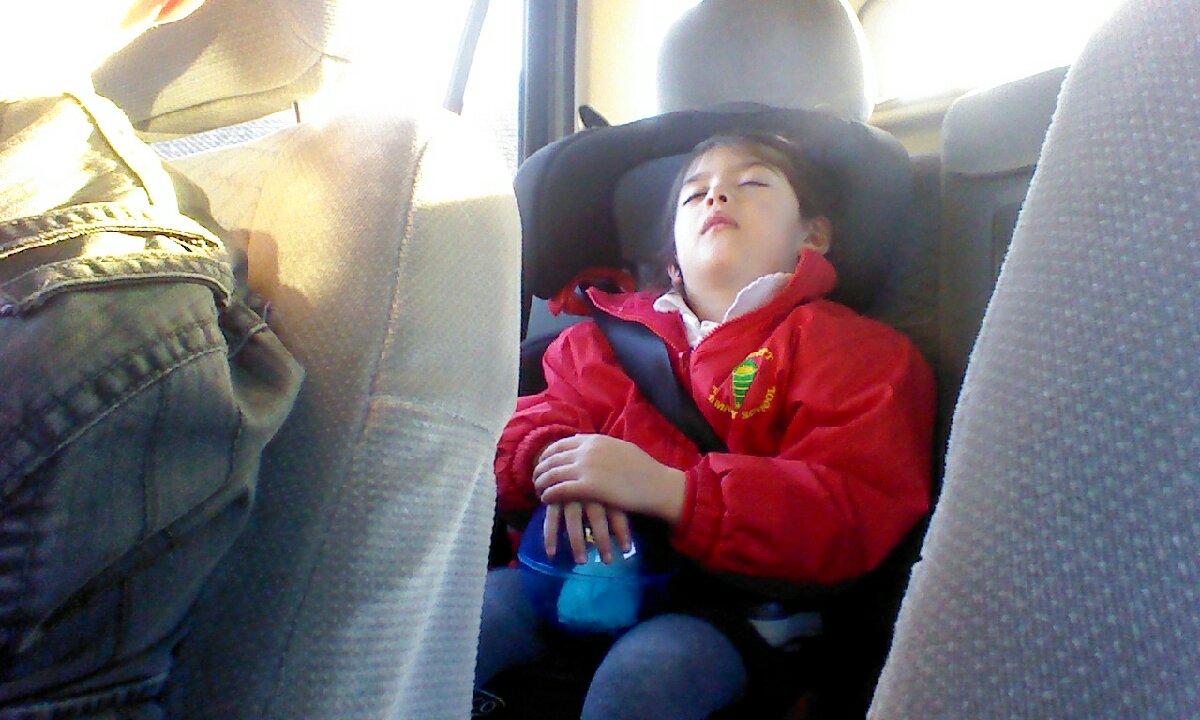 so easy to fall asleep in the car