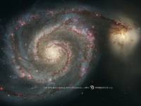 M64, Black Eye Galaxy, Evil Eye Galaxy, copyright Nasa and the hubble heritage team STScI