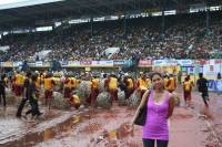 My wife, sinulog 2011, 3 months pregnant