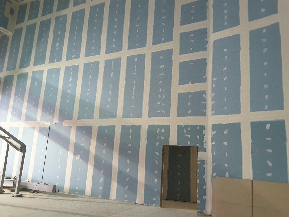 too many buildings are made out of plasterboard