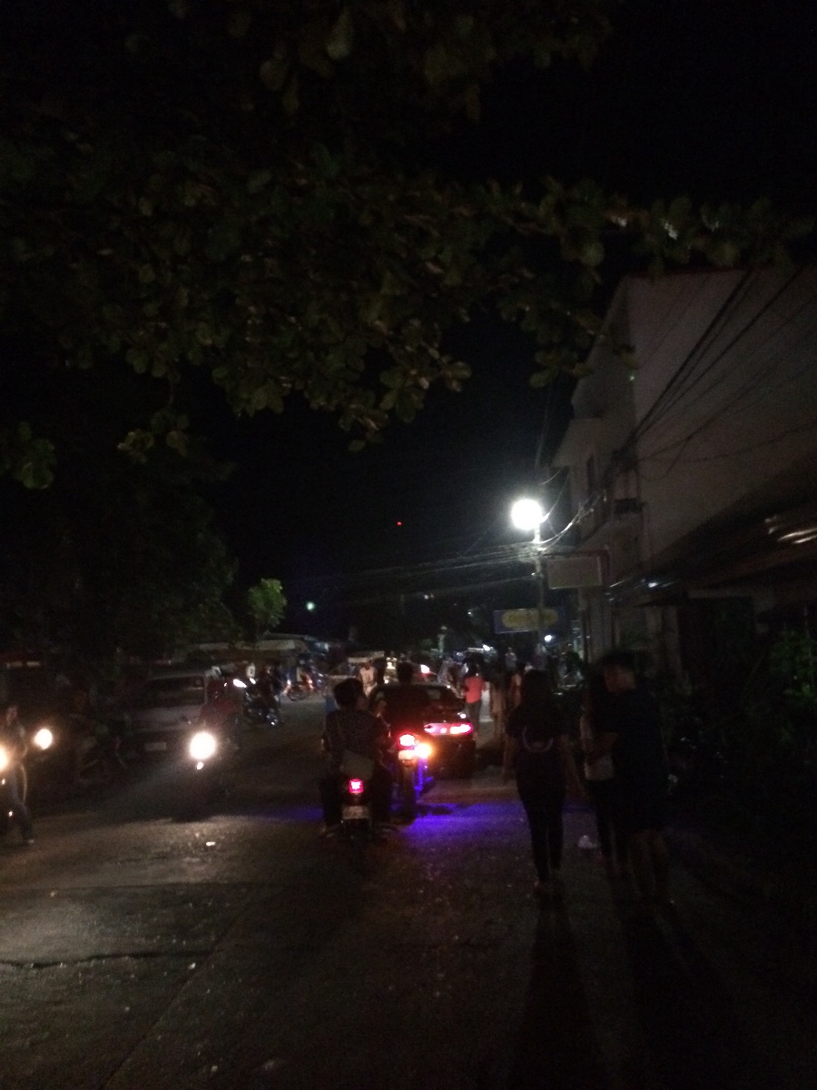 After the procession