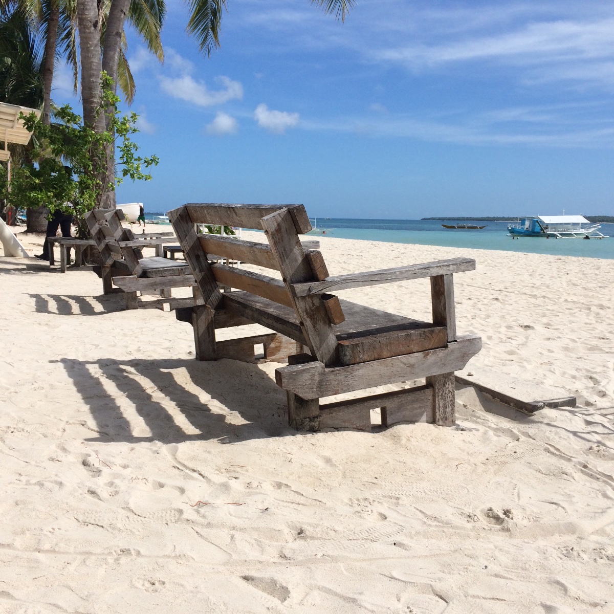 Beach front view