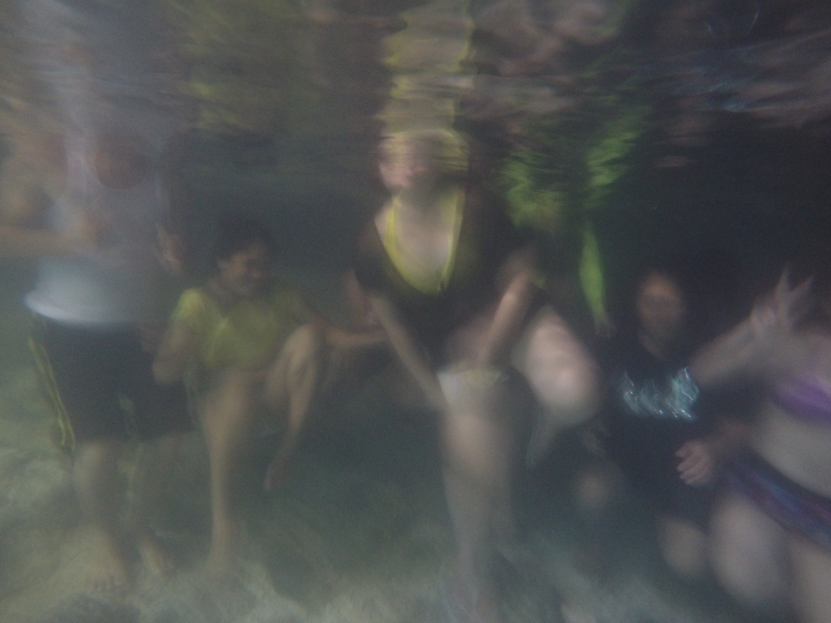 Failed underwater