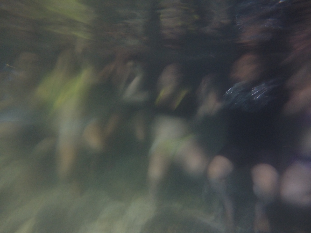 Failed underwater