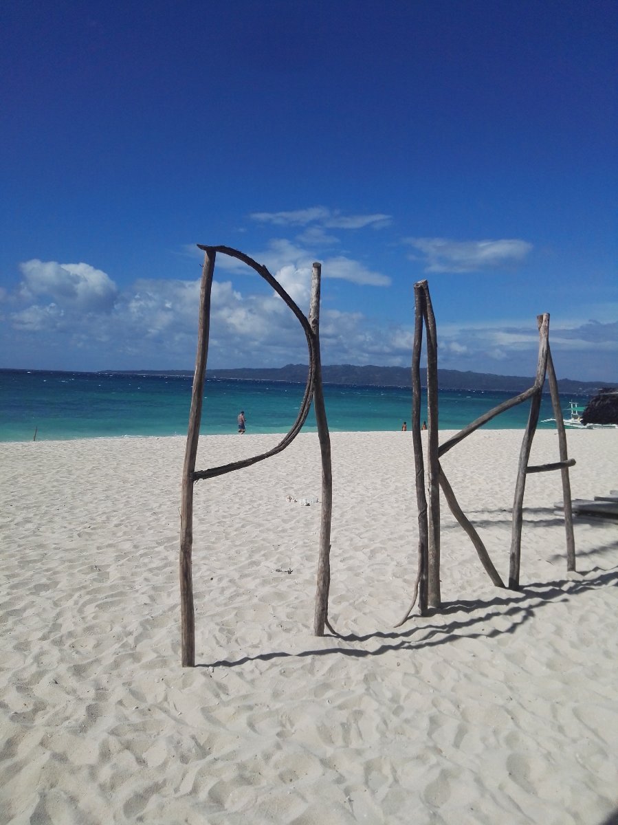 Puka beach at boracay
