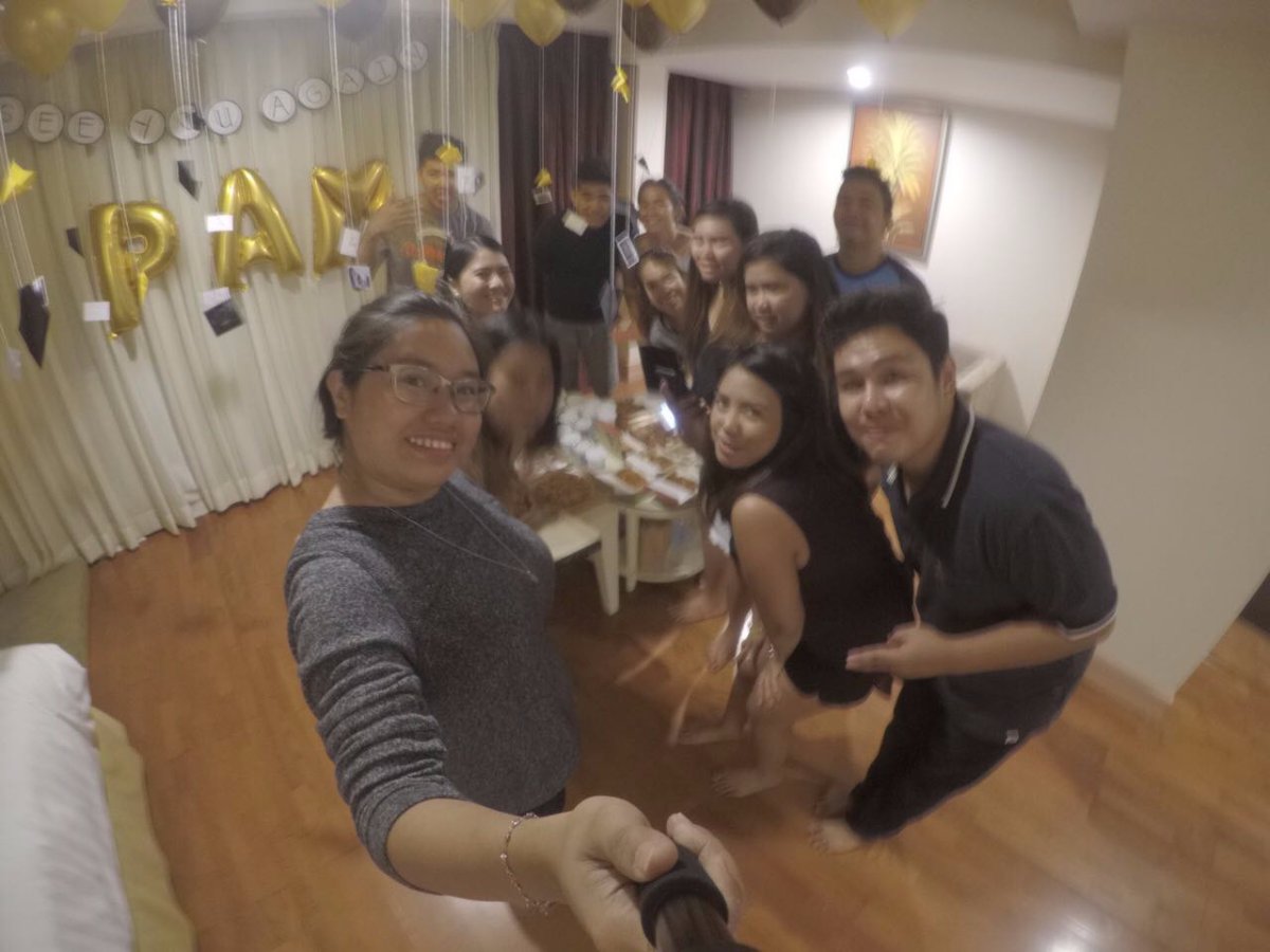 Surprise party for a friend