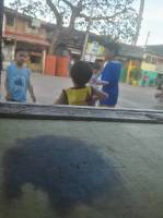 Kids playing around