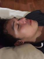 Sleeping nichole hahah