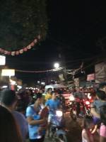 Holy week, busy streets