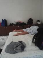 Sleeping so tired
