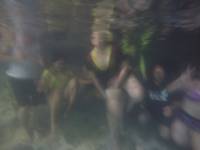Underwater selfie