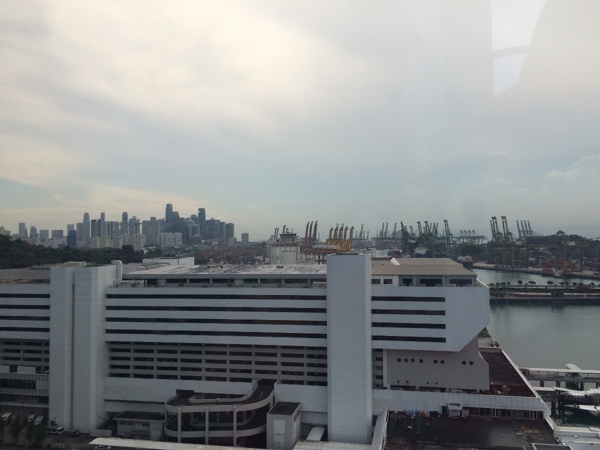 cable car, to sentosa, to mount faber, singapore, travel
