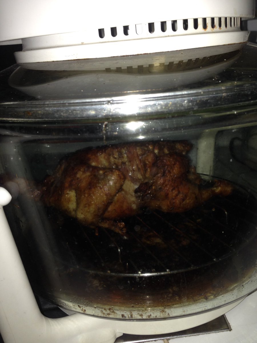 cooking chicken