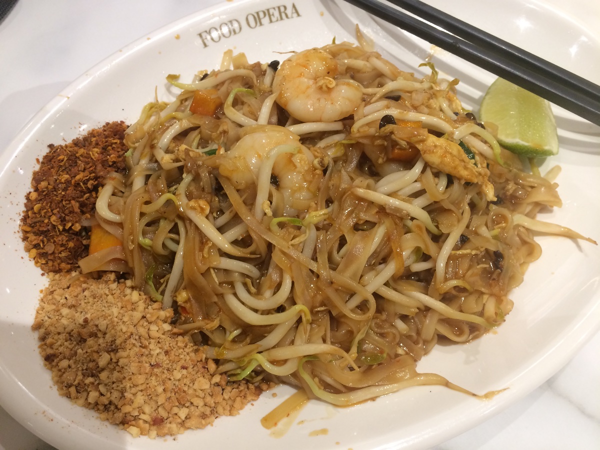 food opera, pad thai, singapore