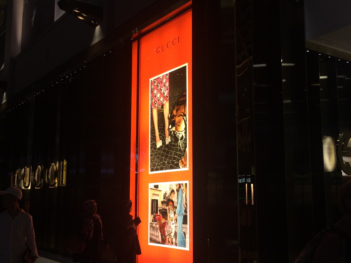 gucci, boutique, marina bay sands