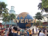 universal studios, giant, globe, sentosa island, amusement, attractions, travel, singapore, love, beautiful country