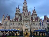 castle, universal studios singapore, travel, relax, beautiful