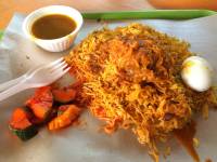 mutton briyani, indian food, singapore